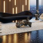 Contemporary Sofa and Chairs
