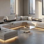 modern sofa u shape