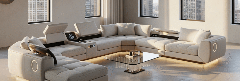 modern sofa u shape