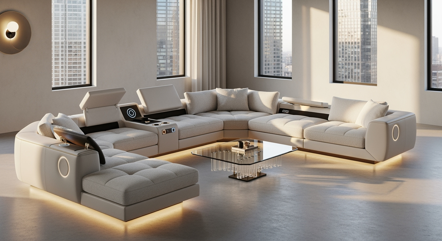 modern sofa u shape