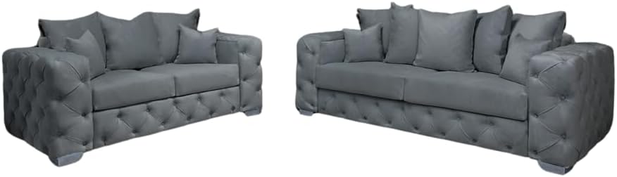 3. Snooze Velvet Ashton Scatter Back Upholstered Sofa